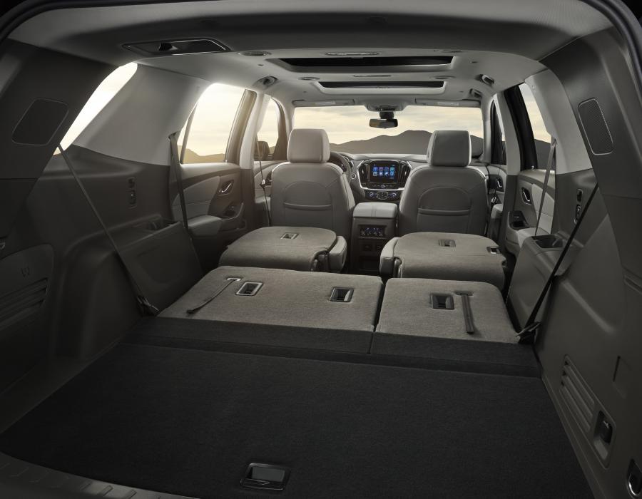 Багажник Chevrolet Traverse 2017 года  (фото 10 из 61)